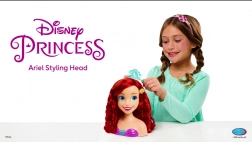 Tête à coiffer Princesse Ariel avec accessoires