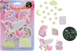 Autocollants Lumineux Licornes pour Mur