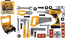 Set d’outils pour enfants avec perceuse sans fil (AKU)