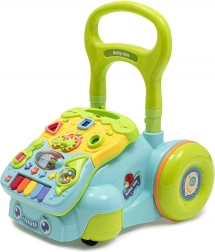 Trotteur musical pour enfants BABY MIX bleu