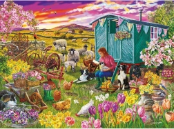 Puzzle Délice pastoral 1000 pièces