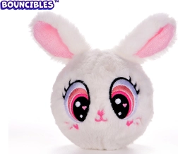 Balle rebondissante en peluche Evie Bouncibles, 8 cm