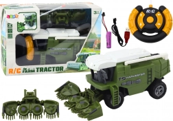 Moissonneuse-batteuse RC agricole verte