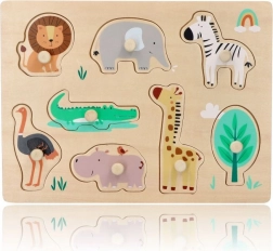 Puzzle en bois avec poignées Safari