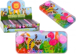 Jeu d’eau Arcade Console Pink Flamingo Lemur Pad Wheels