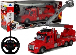 Échelle mobile de pompier télécommandée