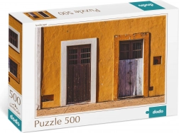 Puzzle maison jaune 500 pièces