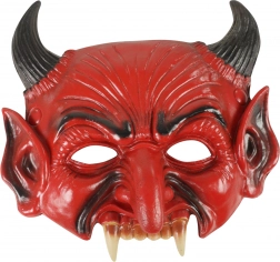 Masque de diable en caoutchouc