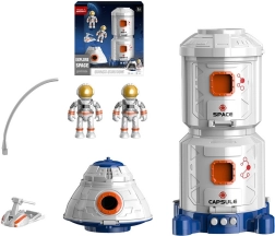 Jouet interactif Station spatiale avec astronautes et navette