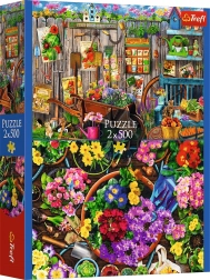 Puzzle 2×500 – travaux de jardinage