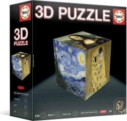 Puzzle 3D cube Art 216 pièces EDUCA