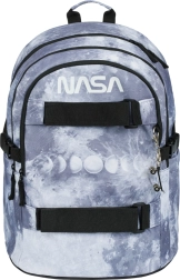 Sac à dos scolaire BAAGL Skate NASA Gris