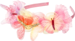 Souza serre-tête Lilyanne avec fleurs et papillons