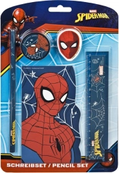 Set de fournitures scolaires 5 pièces avec motif SPIDER-MAN