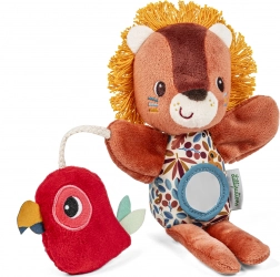 Lilliputiens - marionnette Lion Jack avec activités