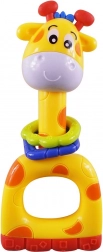 Hochet pour bébé Girafe jaune Baby Mix