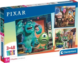Clementoni puzzle Disney Pixar 3×48 pièces