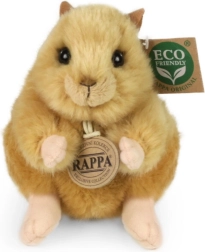 Hamster doré en peluche 16 cm éco‑responsable Rappa