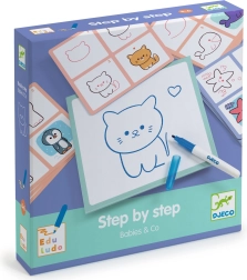 DJECO Dessiner étape par étape – bébés animaux
