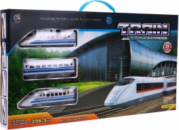 Grande voie ferrée électrique avec accessoires pour enfants 3+