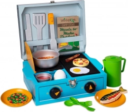 Set de jouets de camping pour enfants avec cuisine