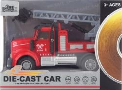 Voiture de pompier en métal