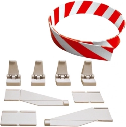 Garde-corps et supports pour circuits Carrera Evolution, Digital 132 et Digital 124 – set 3 m