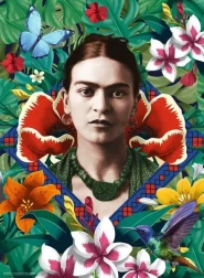 Puzzle RAVENSBURGER Frida Kahlo : Fantaisie florissante 500 pièces