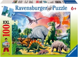 Puzzle Ravensburger Parmi les dinosaures