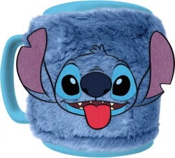 Mug Stitch avec manchon en peluche amovible 440 ml