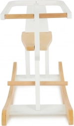 Cheval à bascule en bois Bieco avec arceau de sécurité