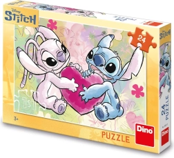 puzzle stitch : love story 24 pièces