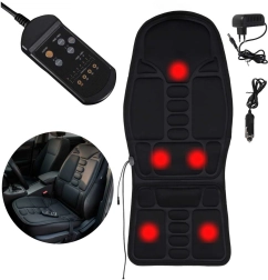 Coussin de siège massant avec chauffage pour chaise et voiture