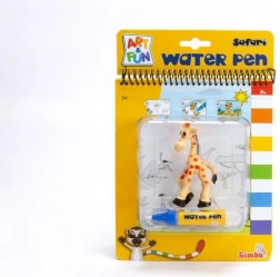 cahier magique safari avec stylo à eau SIMBA