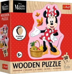 Puzzle en bois Disney Minnie, 50 pièces