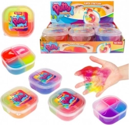 Slime arc-en-ciel en boîte