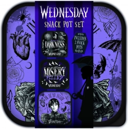 Set de boîtes en plastique Wednesday – 3 pcs