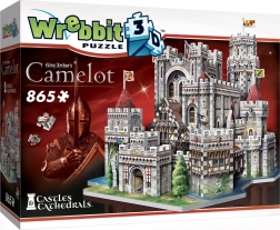 Puzzle 3D château Camelot WREBBIT, 865 pièces