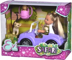 Poupée Evička Safari avec voiture