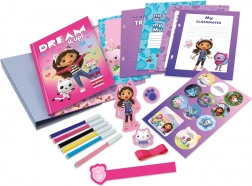 Kit pour créer un journal La Maison magique de Gabby par Clementoni
