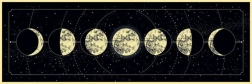 Puzzle panoramique Galaxy Phases de la Lune 1000 pièces