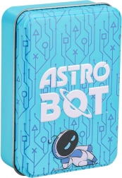 Astrobot cartes à jouer jokers en boîte métallique