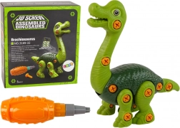 Dinosaure à assembler Brachiosaurus vert