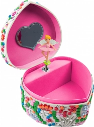 Mosaïque 3D boîte à musique – cœur