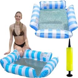 Hamac flottant gonflable pour piscine et plage