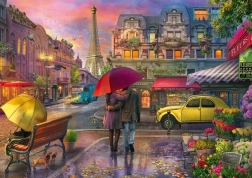 Puzzle Paris sous la pluie 500 pièces
