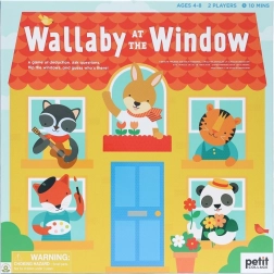 Jeu déductif pour enfants Wallaby à la fenêtre par Petit Collage