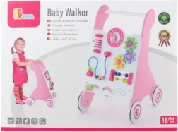 Trotteur rose pour filles