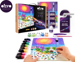 Okto peinture en pâte Park Güell – Barcelone 30 × 40 cm