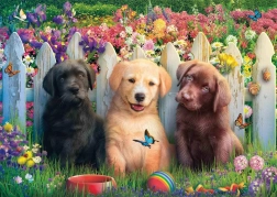 Puzzle Chiots adorables 1000 pièces SCHMIDT